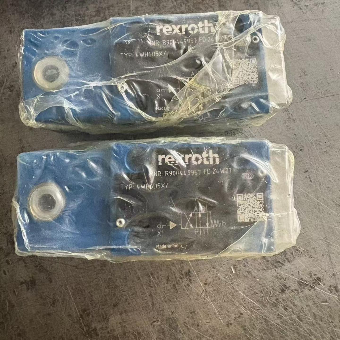 4WH6D5X/Rexroth 정품 R900449957 유압 밸브 체크 새 제품 4WH6D53/ 제품 이미지