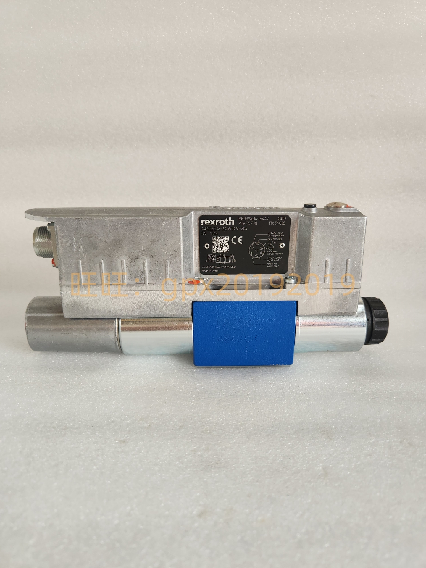 Rexroth 직접 작동 비례 방향 밸브 4WREE6E32-24/G24K31/A1V/655독일 제품 이미지