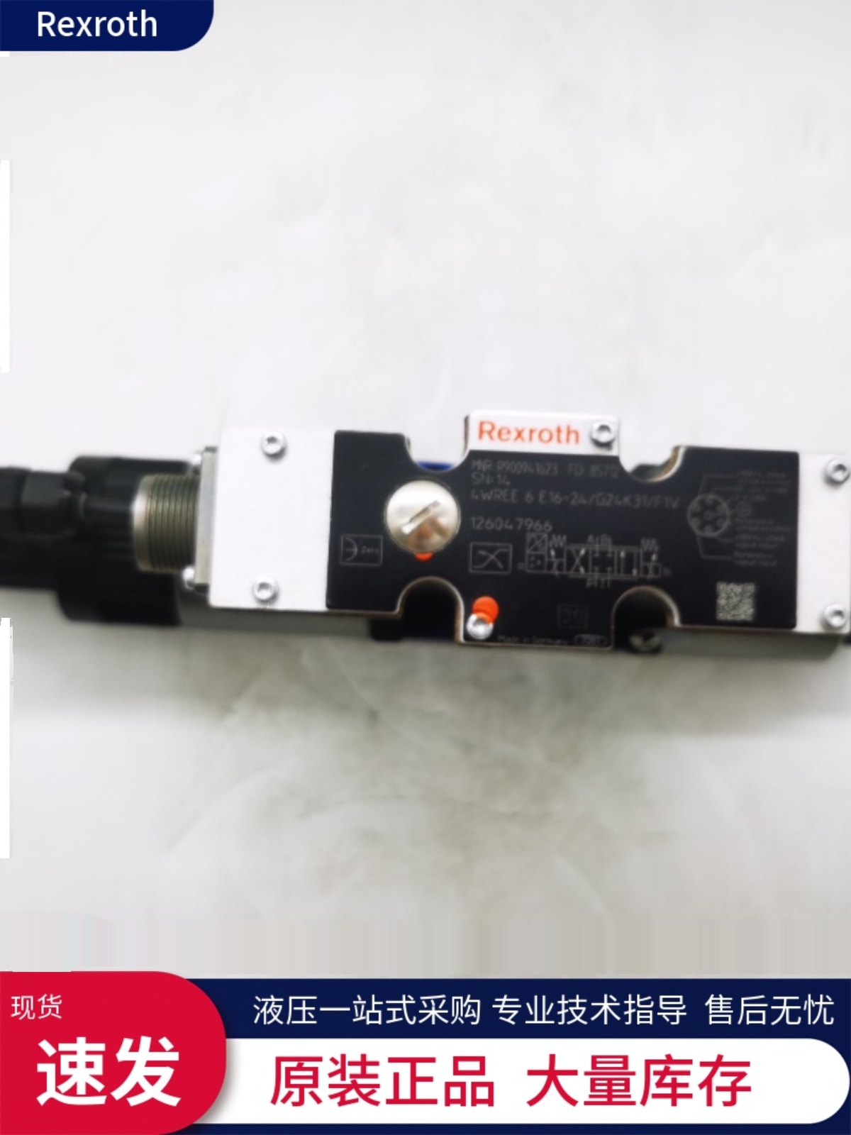 새 정품 Rexroth 비례 밸브 4WREE6E16-2X/G24K31/F1V 제품 이미지