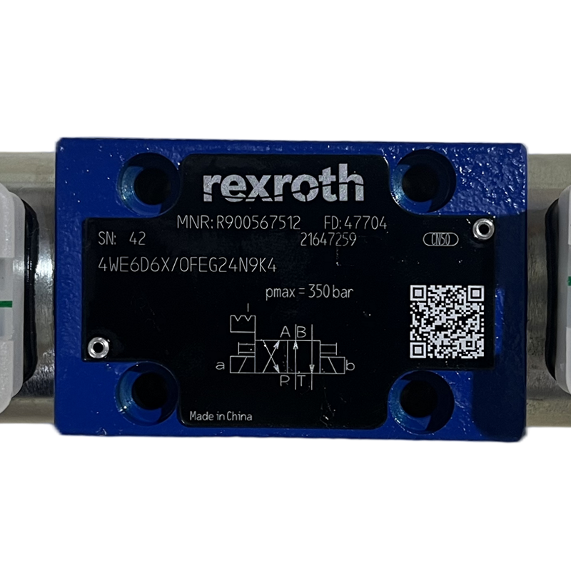 렉스로스 솔레노이드 방향 밸브 R900567512 4WE6D62/OFEG24N9K4 6X 정품 제품 이미지