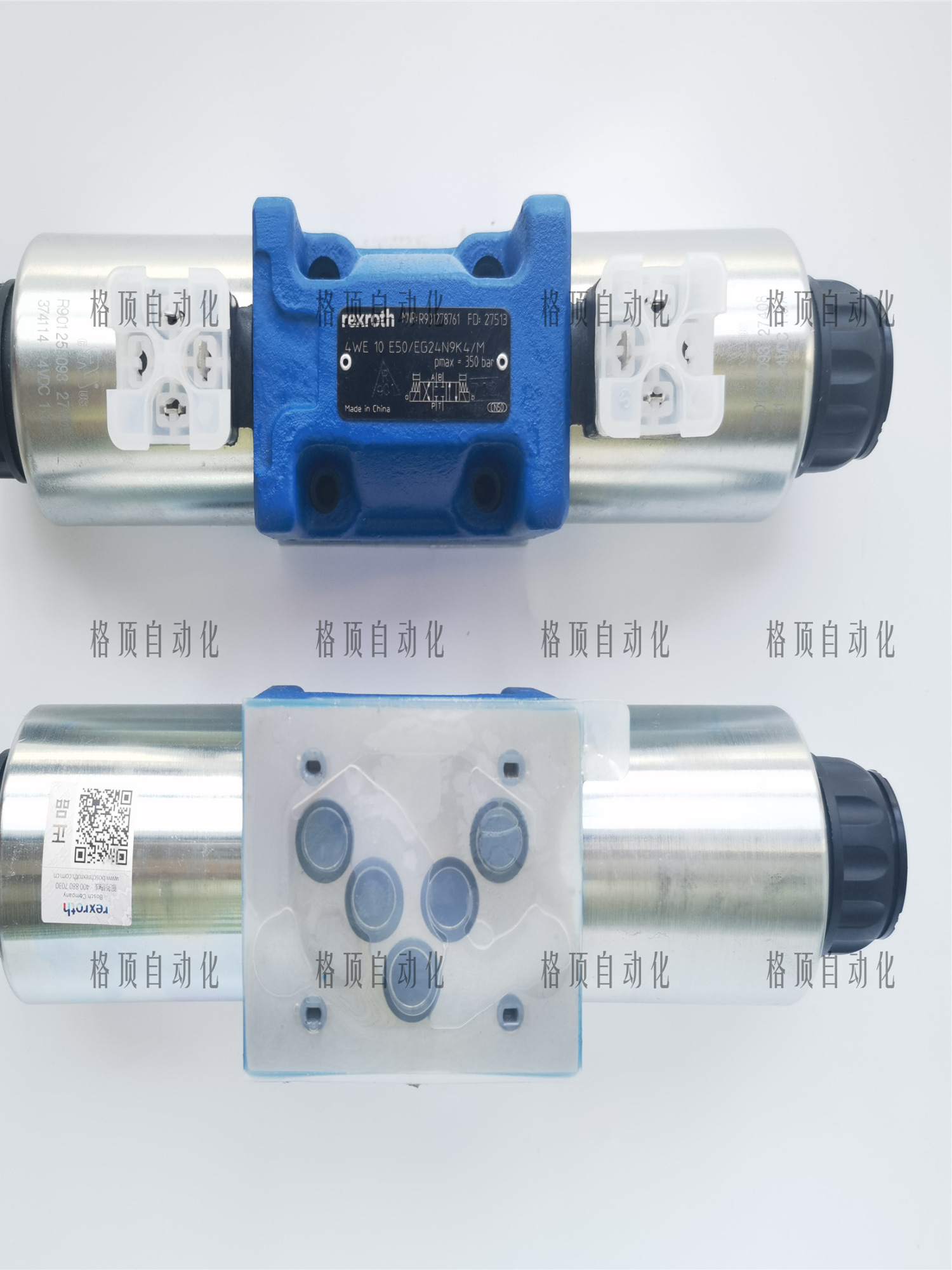 새 제품 Rexroth 유압 밸브 R901278761 4WE10E5X/EG24N9K4/M 제품 이미지