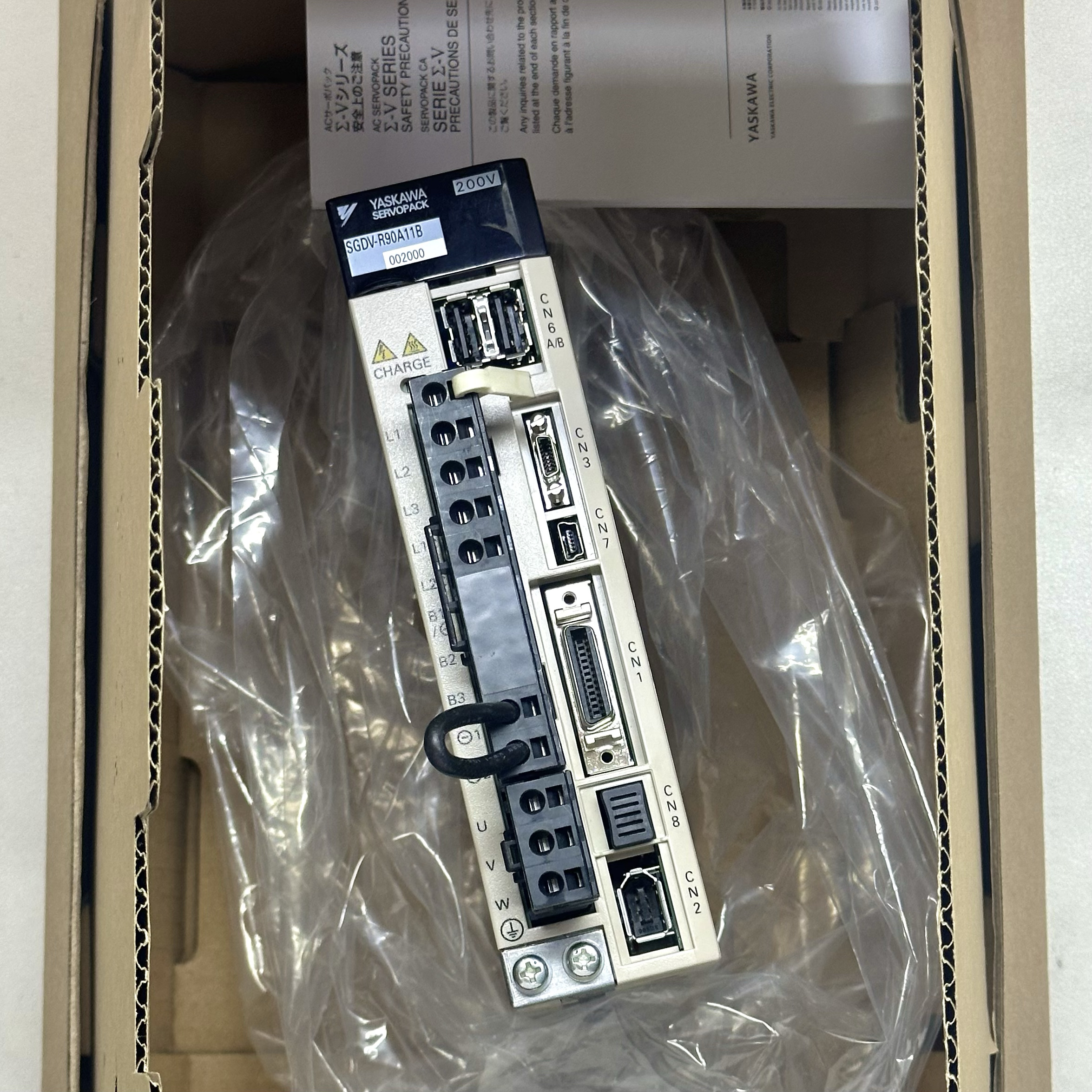 야스카와 SGDV-2R8A01A/2R8A11B/R90A01A/R90A11B/1R6A01A/1R6A11B 제품 이미지