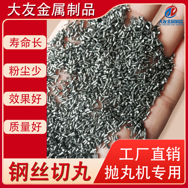 1.5mm 강철 샷 입자 샌드블라스팅 합금 주조 스테인리스 스틸 블라스팅 와이어 절단 세그먼트 제품 이미지