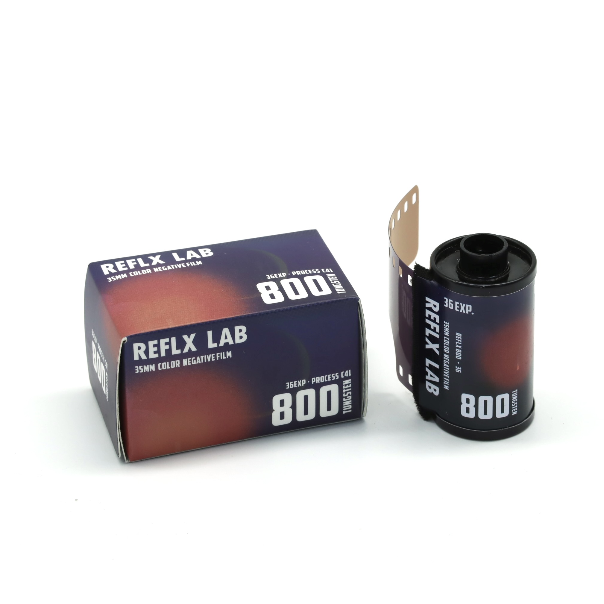 Reflx Lab 800T 필름 36회 노출 페인트 카트리지 5219 탄소 제거 C41 제품 이미지