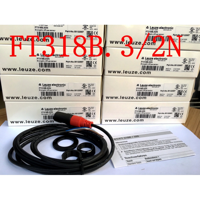 독일의 LEUZE 광전 스위치FT318B.3/2N FT318BI.3/2N ET318B.3/2N 제품 이미지