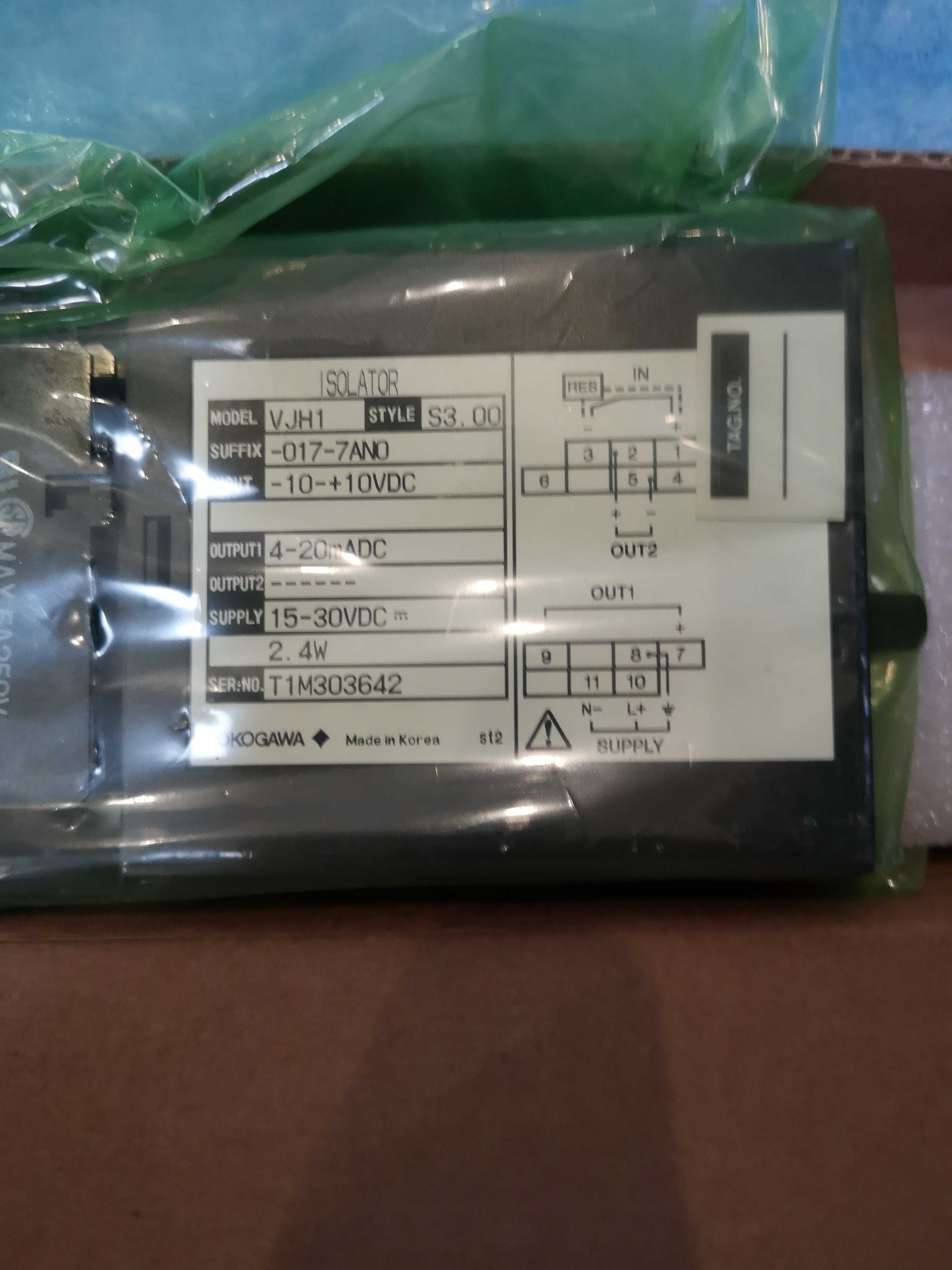 YOKOGAWA 펜싱 VJH1-017-7AN0/10VDC 판매 가능 제품 이미지