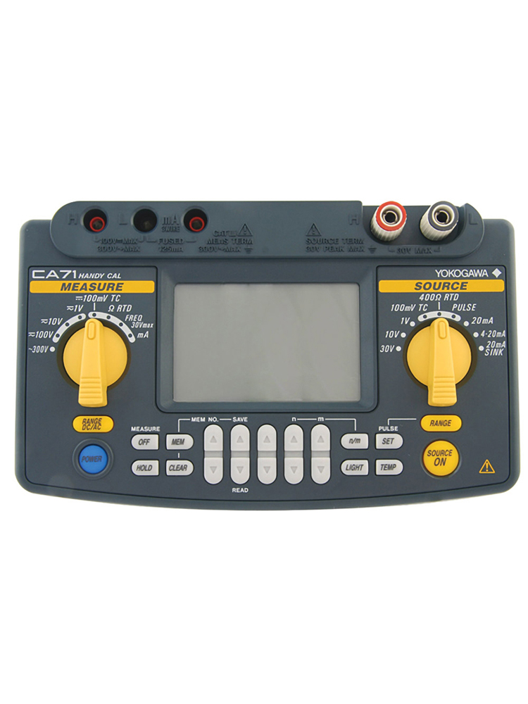 Yokogawa CA71 공정 교정 테이블 - 휴대용 표준 소스 열전대 신호 발생기일본 제품 이미지