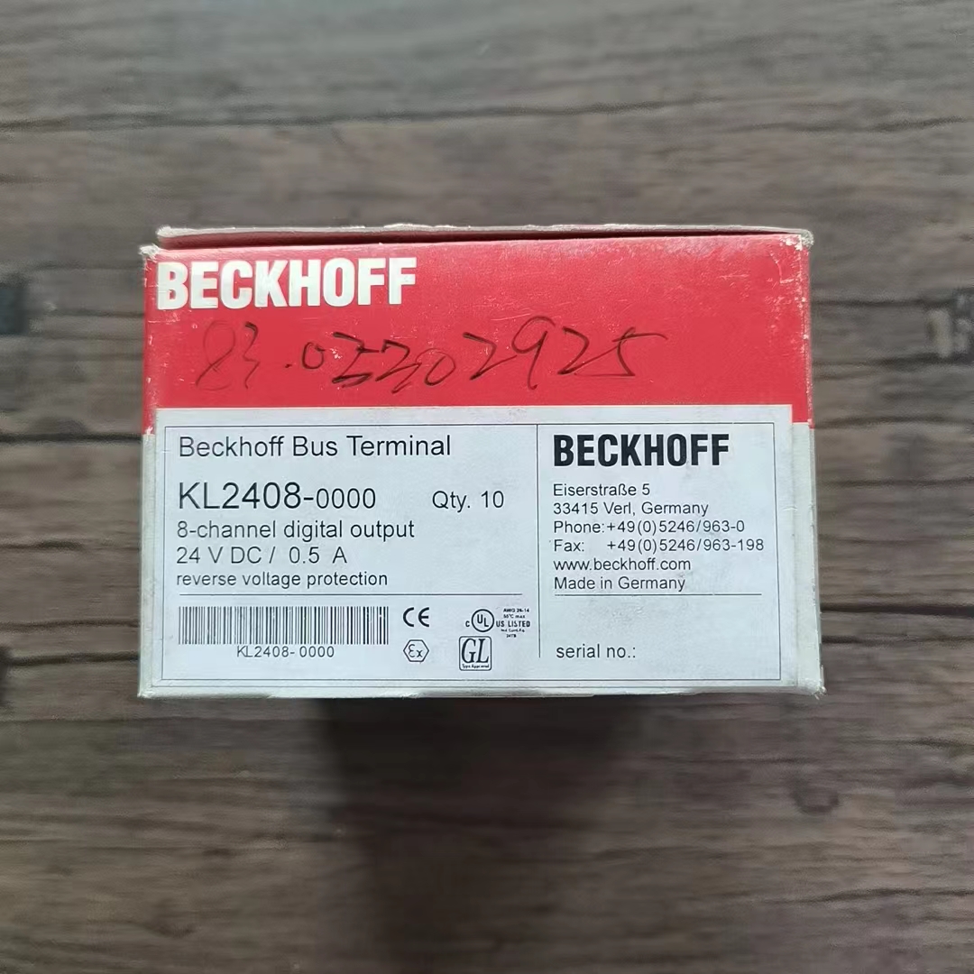 새 제품 정품 BECKHOFF KL2408 모듈입니다. 실제 사진입니다. 재고 있습니다 제품 이미지