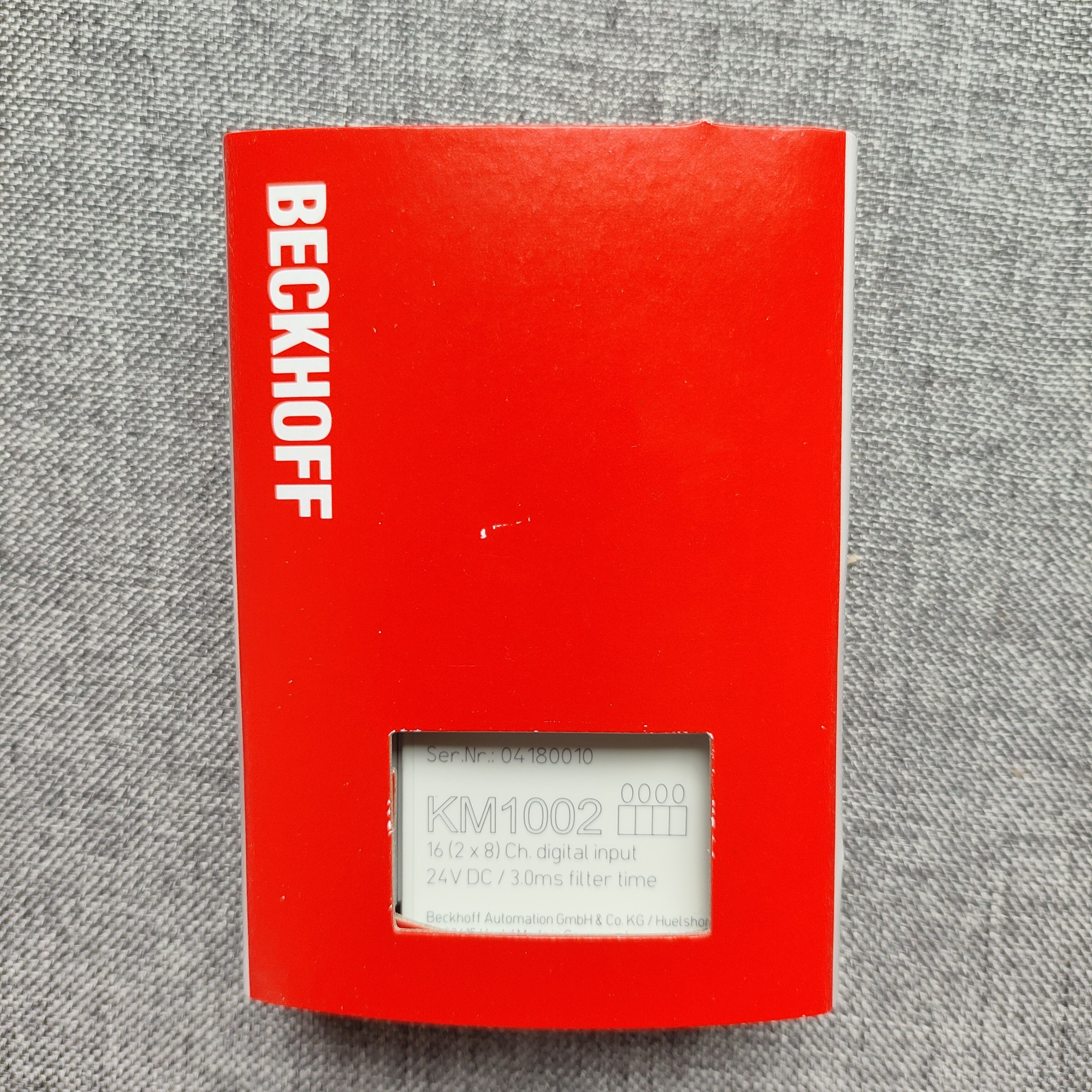 BECKHOFF 모듈 KM1002와 KM2002는 협상이 가능합니다. SF Express를 통해 무료 배송됩니다 제품 이미지