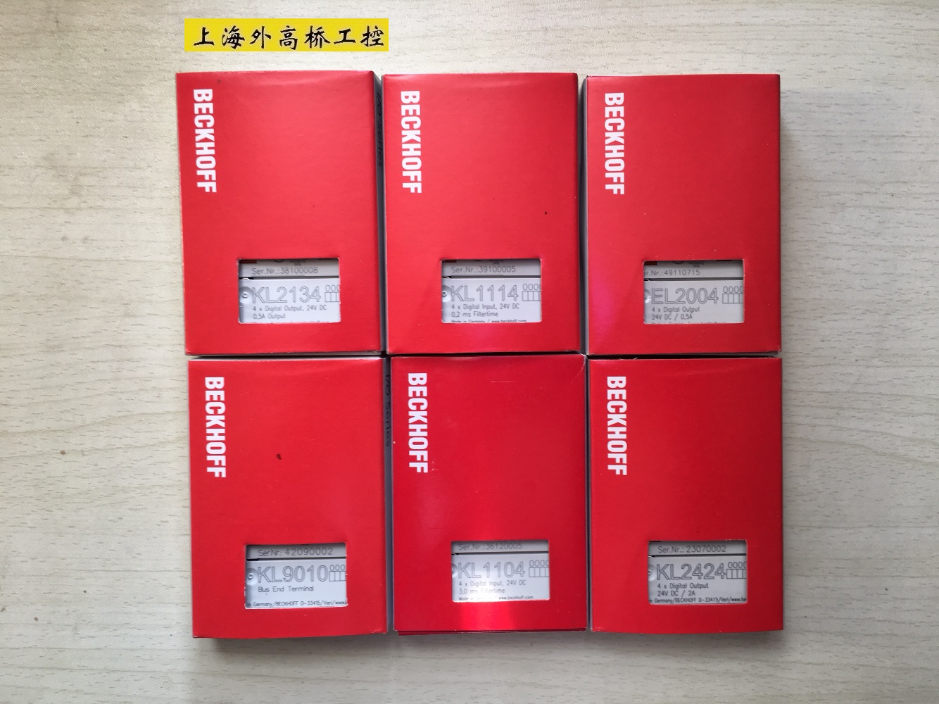 KL2134 KL1114 EL2008 KL9100 KL9010 EL2004 Beckhoff 모듈 제품 이미지
