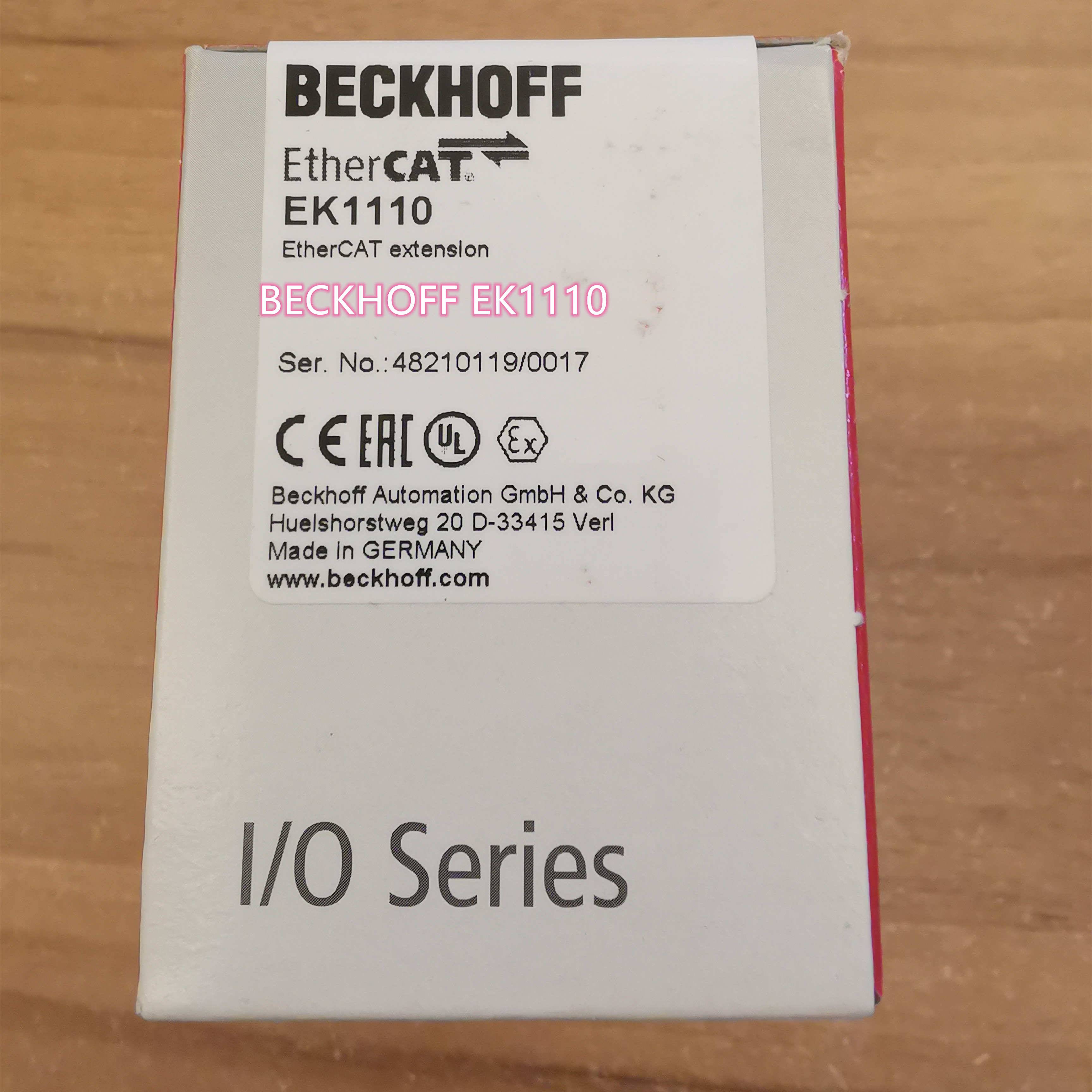 부속품 독일에서 수입한 BECKHOFF EK1110EL2809 모듈 당일 배송 가능. 제품 이미지