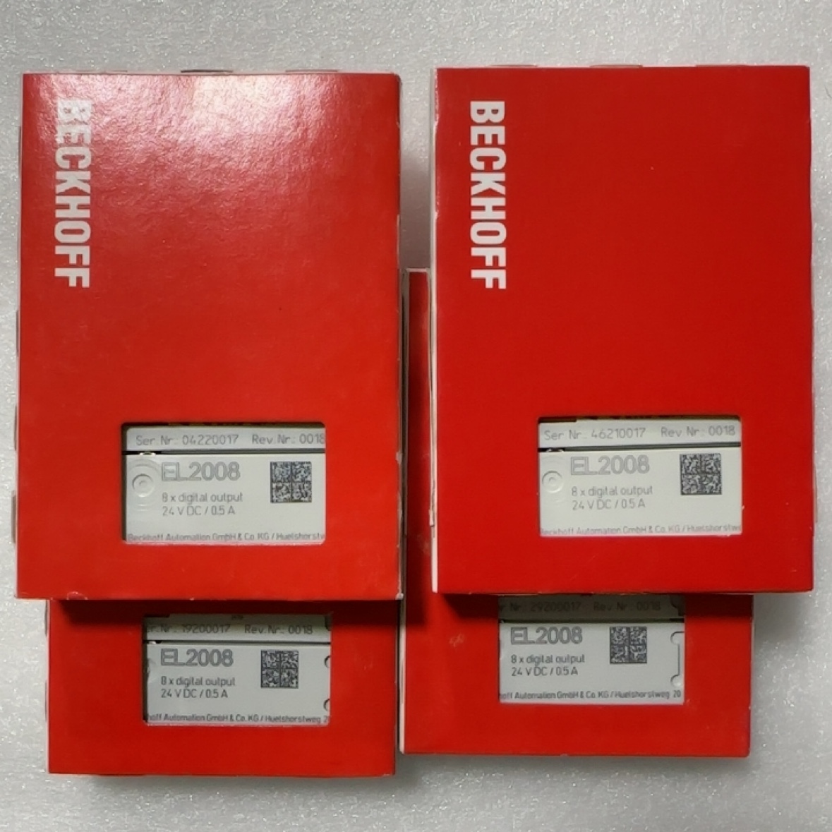완전히 새로운 정품 Beckhoff EL2008 모듈 재고 있음 SF Express 당일 배송. 제품 이미지