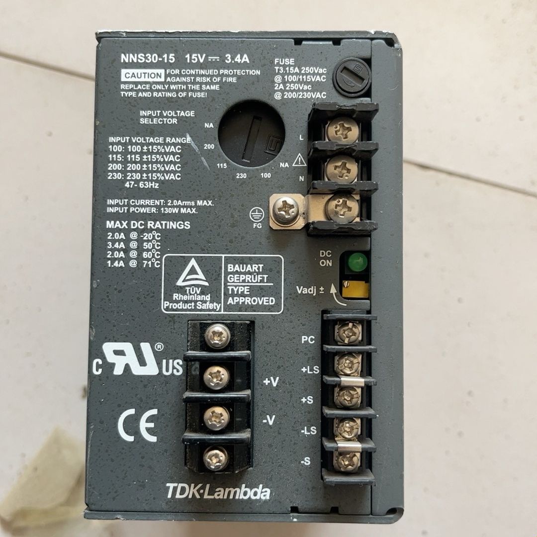 TDKLambda 전원 공급 장치 NNS3015 분해 및 포장됨 제품 이미지