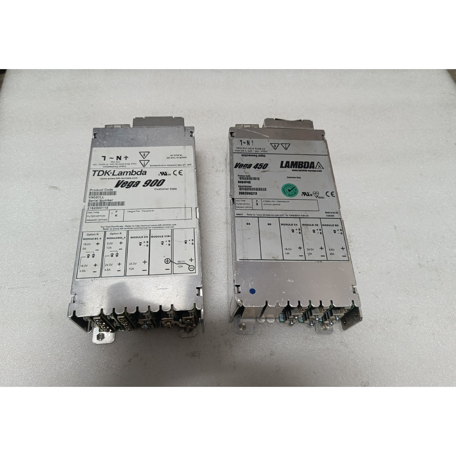 전원 공급 장치 TDKLambda Vega900 Vega4 제품 이미지