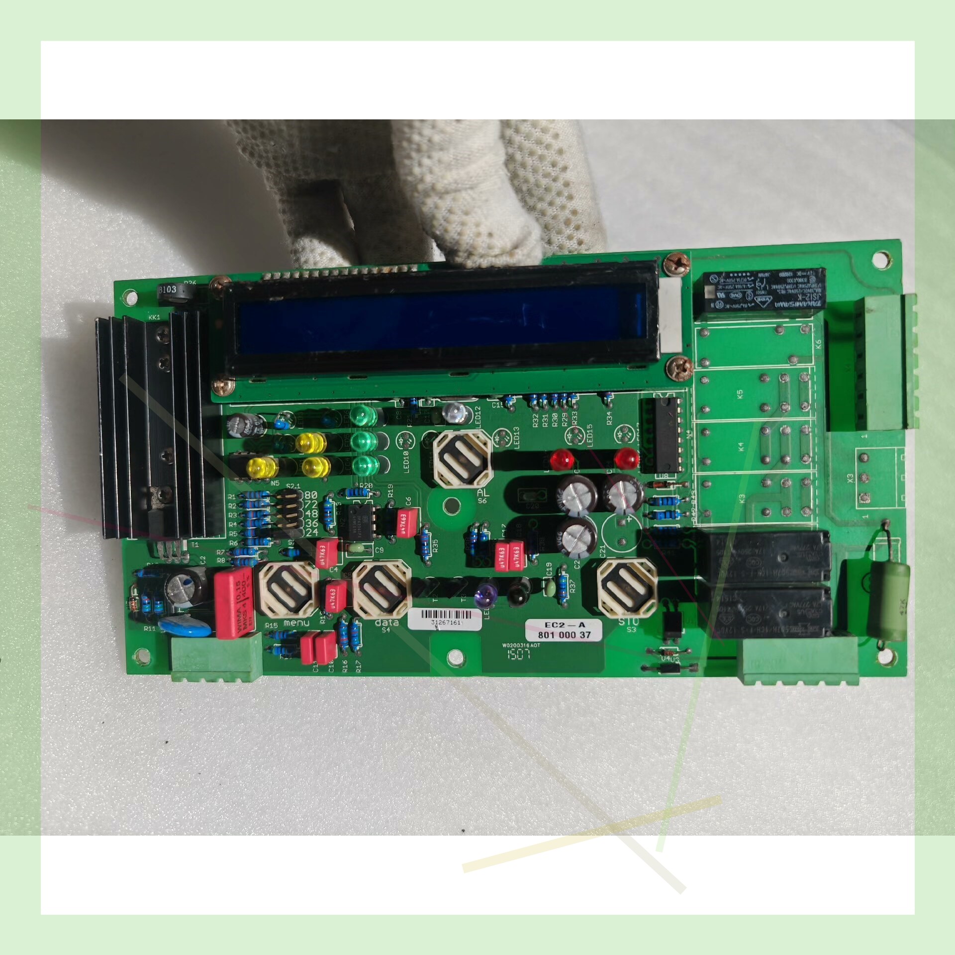 원래 사용된 ZWS75PF24 LAMBDA 전원 공급 장치 사진 제품 이미지