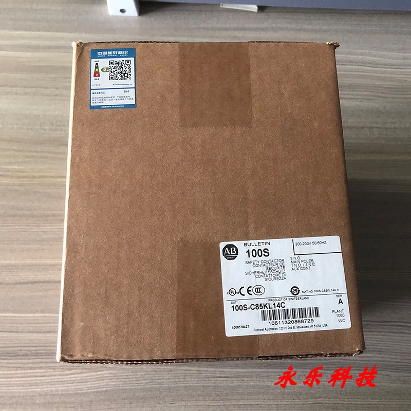100SC85KL14C Rockwell Automation AB 안전 접촉기100SC85KL14C 새 제품 제품 이미지