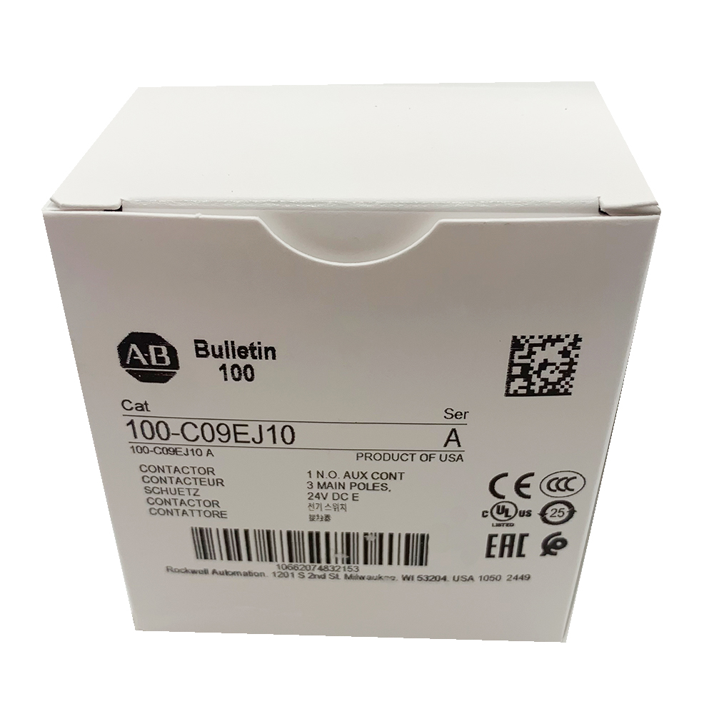 100C09EJ10 Rockwell AB 새 IEC 9A 접촉기 제품 이미지