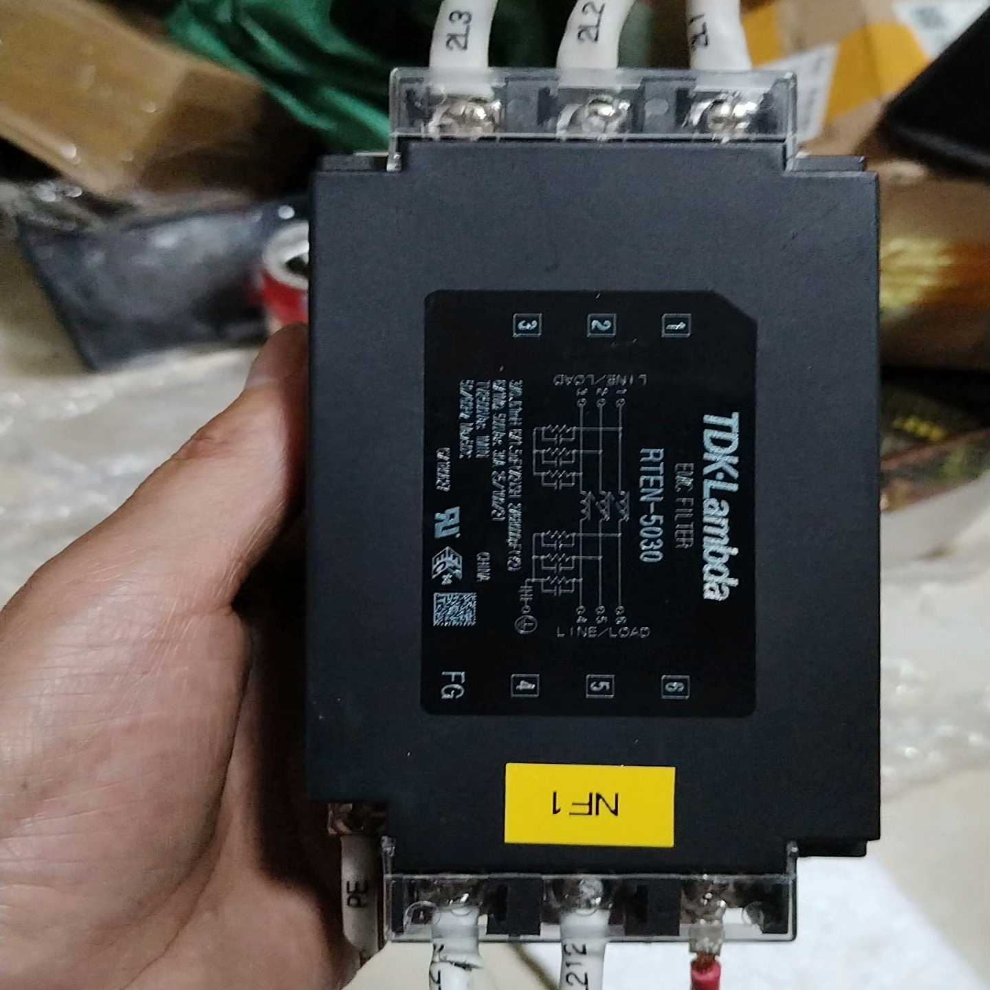 TDKLAMBDA 산업용 3상 필터 RTEN5030 제품 이미지