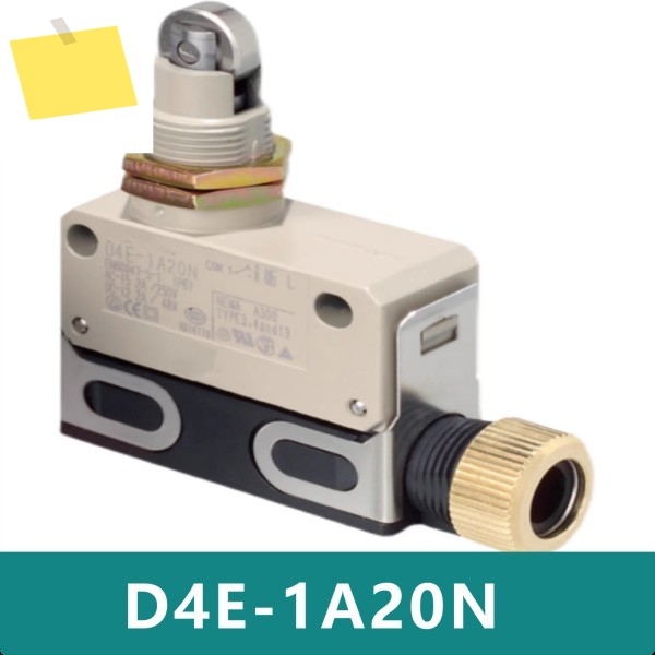 D4E-1A20N 트래블 리미트 스위치 제품 이미지