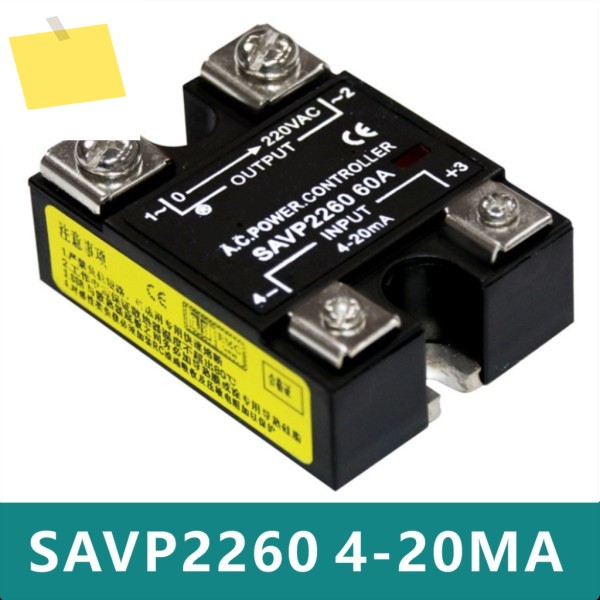 SAVP2260 4-20MA 기존 단상 ac 솔리드 스테이트 릴레이 제품 이미지