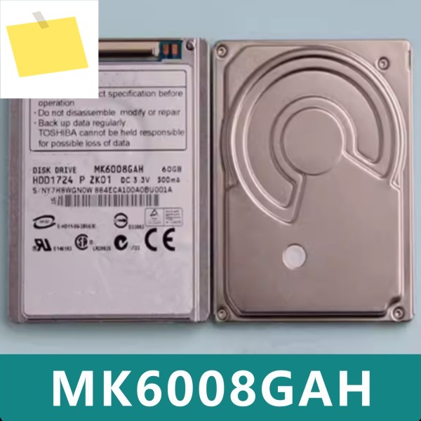MK6008GAH 1.8인치 CE 60GB 하드 디스크 제품 이미지