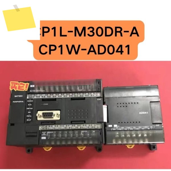 중고 CP1L-M30DR-A+CP1W-AD041 PLC 컨트롤러는 테스트를 거쳤으며 기능이 그대로 유지되었습니다 제품 이미지