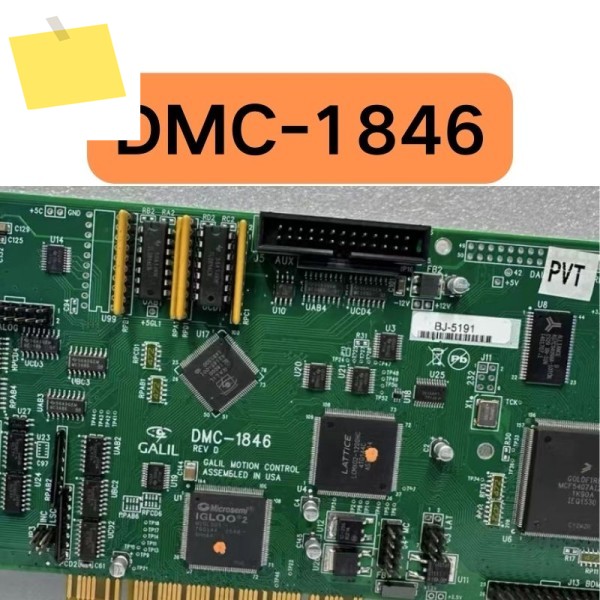 중고 DMC-1846 모션 제어 카드는 테스트를 거쳤으며 기능이 손상되지 않았습니다. 제품 이미지