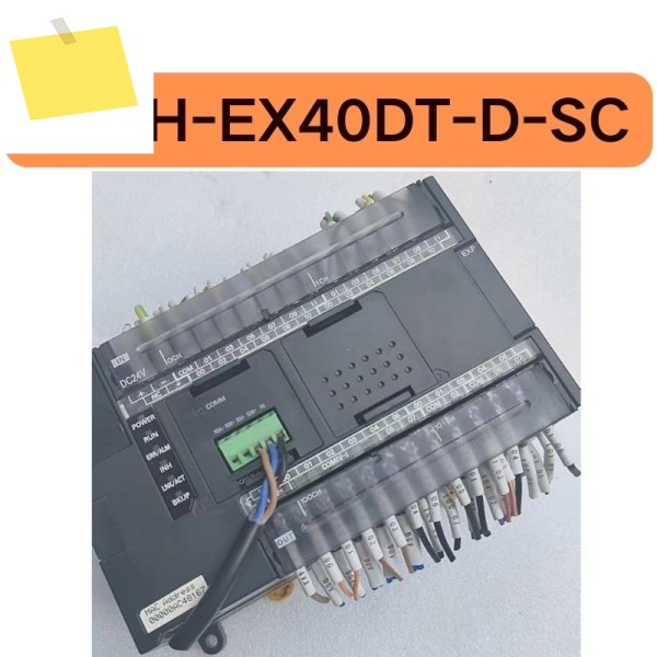 중고 PLC 컨트롤러 CP1H-EX40DT-D-SC는 테스트를 거쳤으며 기능이 그대로 유지되었습니다 제품 이미지