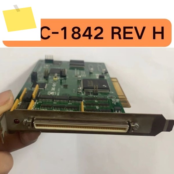 중고 DMC-1842 REV H 모션 제어 카드는 테스트를 거쳤으며 기능이 그대로 유지되었습니다. 제품 이미지