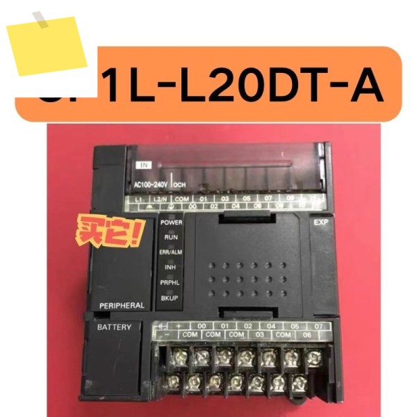 중고 CP1L-L20DT-A PLC 컨트롤러는 테스트를 거쳤으며 기능이 그대로 유지되었습니다 제품 이미지