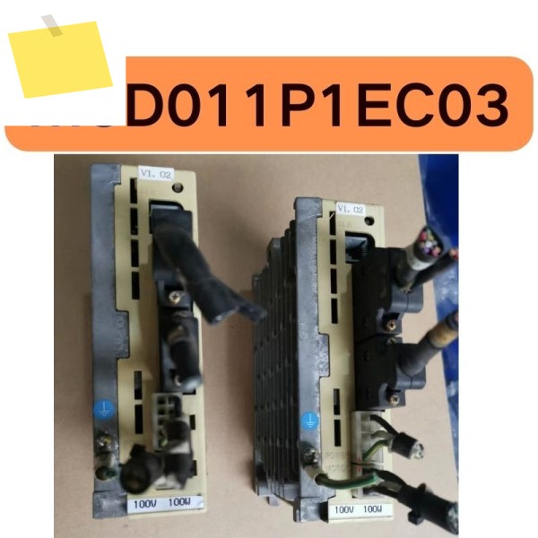 중고 100W 서보 드라이버 MSD011P1EC03 테스트를 거쳤으며 기능이 그대로 유지되었습니다. 제품 이미지
