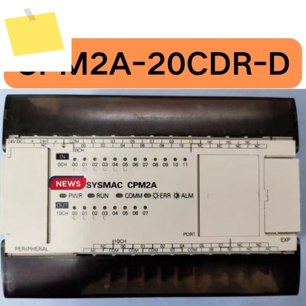 중고 CPM2A-20CDR-D PLC 일체형 기계 테스트를 거쳐 OK이며 기능도 그대로 유지됩니다 제품 이미지