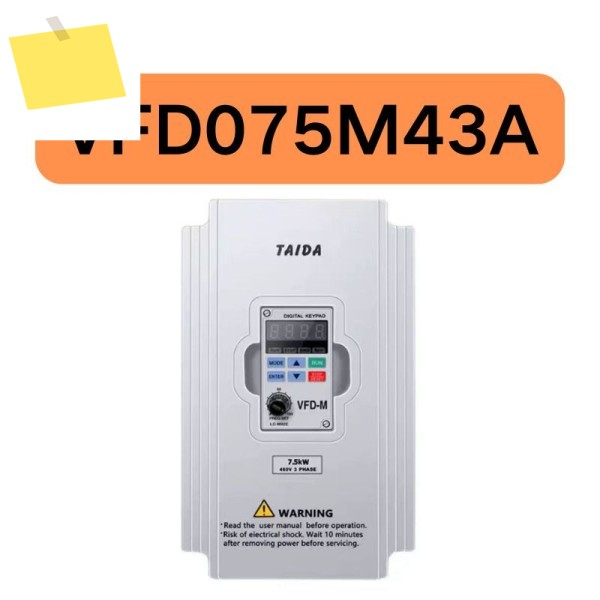 VFD075M43A 7.5KW 인버터 테스트 완료, 제품 이미지