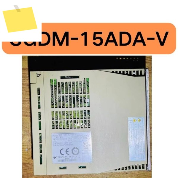 중고 1.5KW 서보 드라이브 SGDM-15ADA-V는 테스트를 거쳤으며 기능이 손상되지 않았습니다 제품 이미지