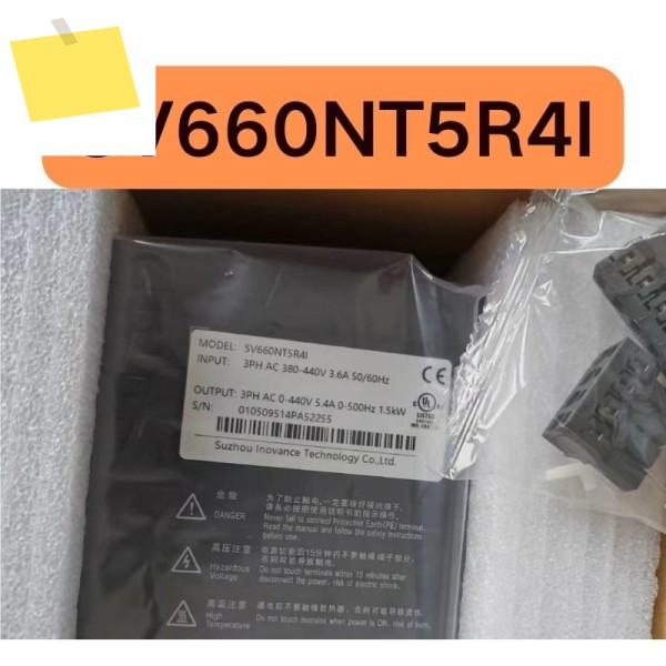 을 위해 재고가 있는 신품 1.5KW 서보 드라이브 SV660NT5R4I 제품 이미지