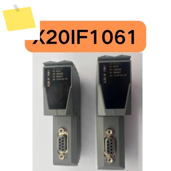 중고 X20IF1061 모듈은 테스트를 거쳤으며 기능이 손상되지 않았습니다. 제품 이미지