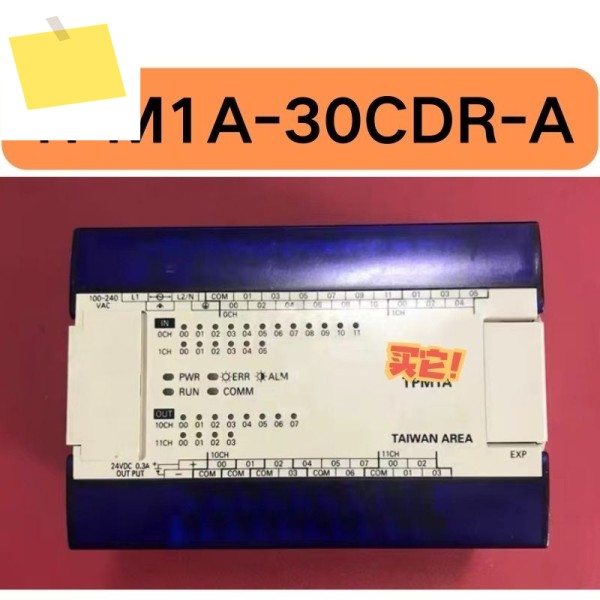 중고 프로그래밍 가능 컨트롤러 TPM1A-30CDR-A는 테스트를 거쳤으며 기능이 그대로 유지되었습니다. 제품 이미지