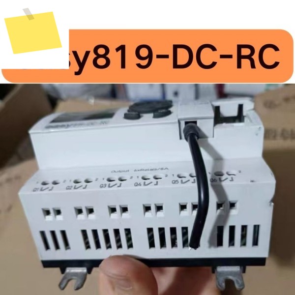 중고 PLC 프로그래밍 가능 컨트롤러, easy819-DC-RC 테스트 완료, 기능 손상 없음 제품 이미지