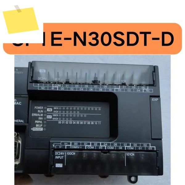 중고 CP1E-N30SDT-D PLC 컨트롤러, 테스트 완료 및 기능 손상 제품 이미지