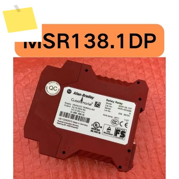 중고 MSR138.1DP 안전 릴레이 테스트를 거쳐 기능이 그대로 유지됨 제품 이미지