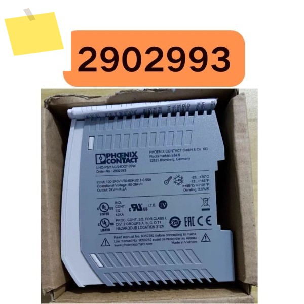 을 위해 재고가 있는 신품 2902993 UNO-PS1AC24DC100W 전원 컨트롤러 제품 이미지