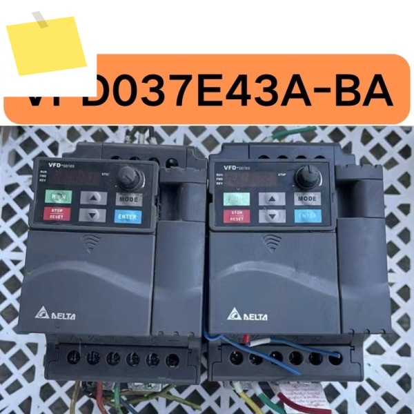 중고 VFD037E43A-BA 인버터 3.7KW 테스트 완료 OK, 기능 손상 없음 제품 이미지