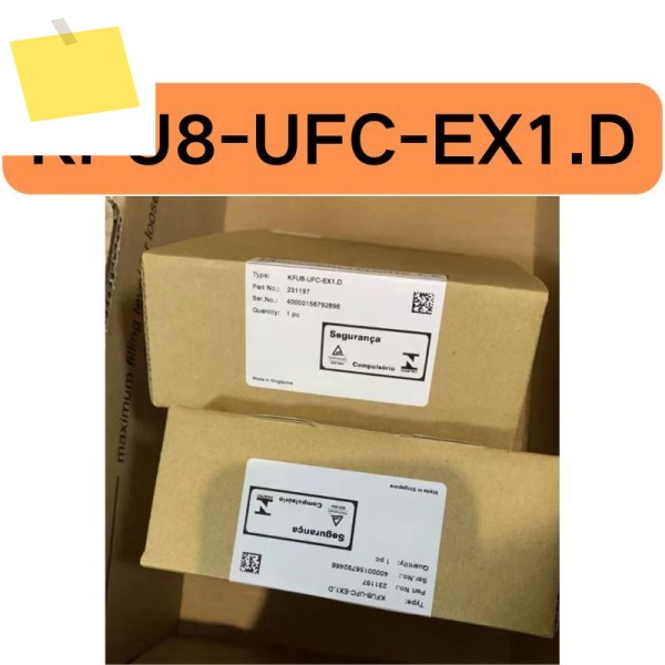 신품 KFU8-UFC-EX1. 을 위한 D 안전 릴레이 제품 이미지
