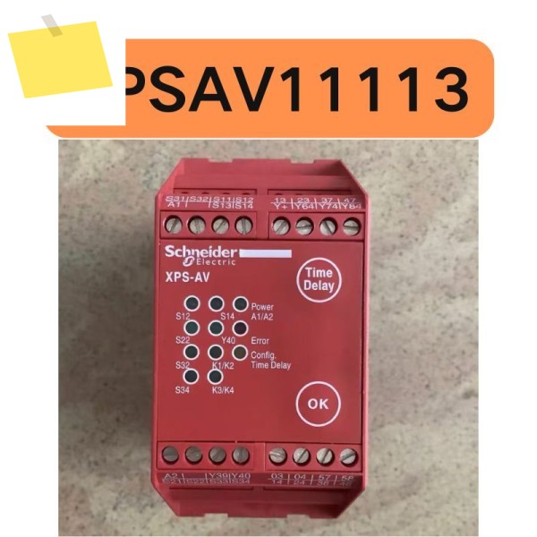 안전 릴레이, XPSAV11113, 24VDC, 제품 이미지