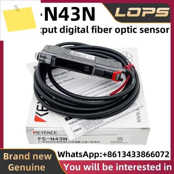 FS-N43N KEYENCE 신품 오리지널 NPN 출력 디지털 광섬유 센서, 대량 있음, 상담 환영합니다 제품 이미지