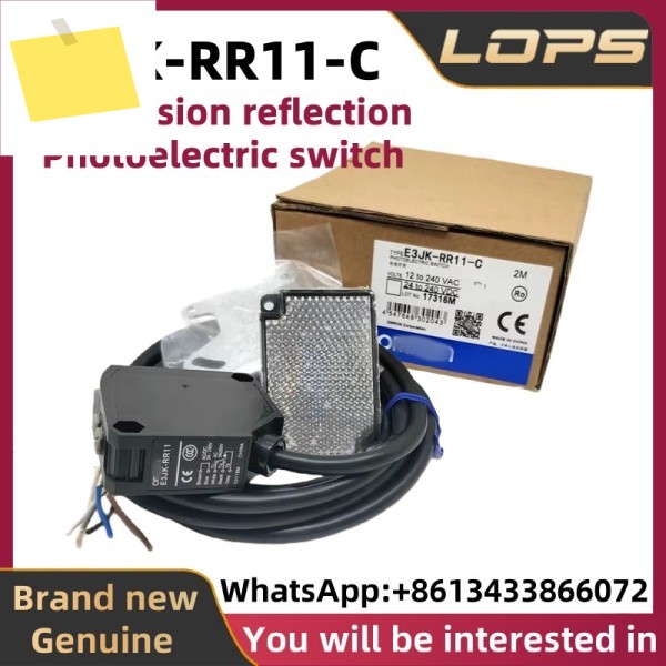 E3JK-RR11-C 브랜드 새제품 원본 반사형 광전 스위치, 대량 보유, 상담 환영합니다. 제품 이미지