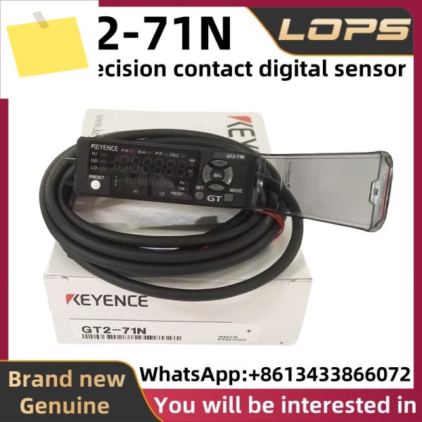 GT2-71N 신품 오리지널 KEYENCE 고정밀 접촉 디지털 센서, 대량 있음, 상담 환영합니다. 제품 이미지