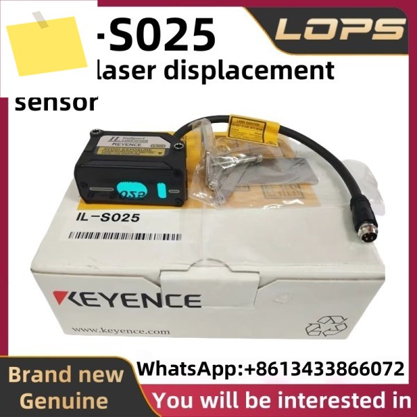 IL-S025 새 정품 KEYENCE CMOS 레이저 변위 센서, 대량 보유, 문의 환영합니다. 제품 이미지