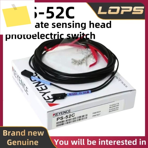 PS-52C 신품 오리지널 KEYENCE 침투 감지 헤드 광전 스위치, 대량 있음, 상담 환영합니다. 제품 이미지
