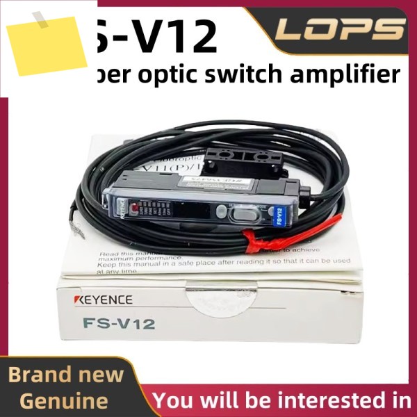 FS-V12 신품 오리지널 KEYENCE NPN 광섬유 스위치 증폭기, 대형 재고, 상담을 환영합니다 제품 이미지